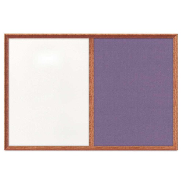Enclosed Corkboard, 1 Door, 48"x36", 4" Fra